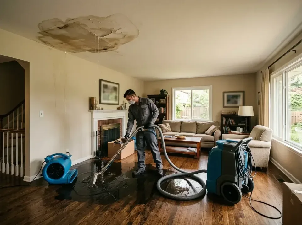 attic-pipe-burst-ceiling-drip-008 — frequently asked questions, Water Damage Restoration & Carpet Care in Franklin, LA